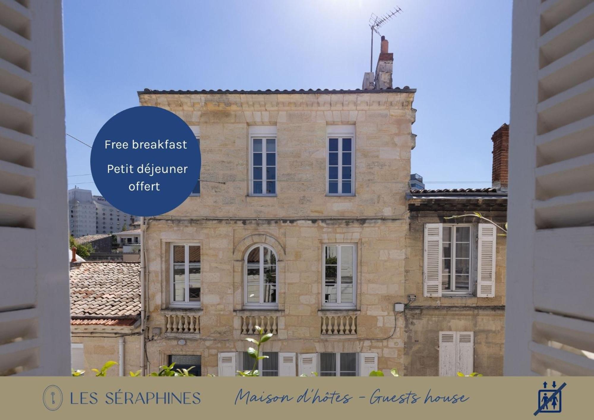 Les Seraphines - Chambres D'Hotes - Guests House Bordeaux Eksteriør billede